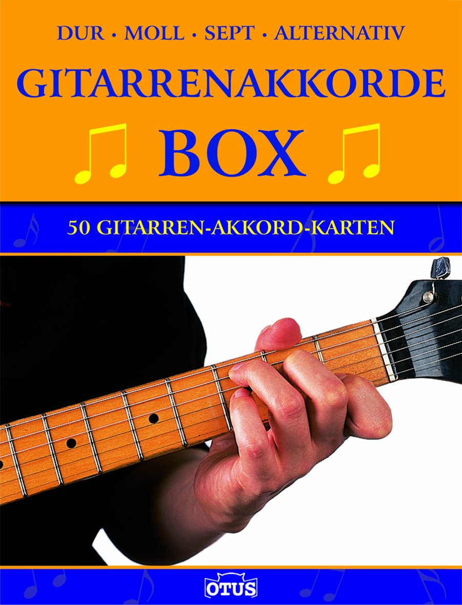 Gitarren-Akkorde Box Sheet Music