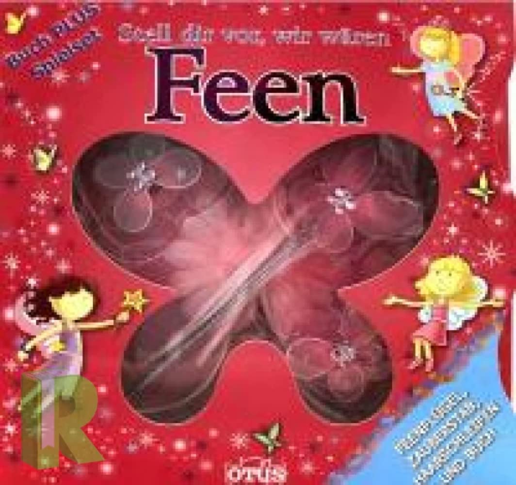 Stell dir vor, wir wären FEEN: Feenflügel, Zauberstab, Haarschleifen und Buch Children's books