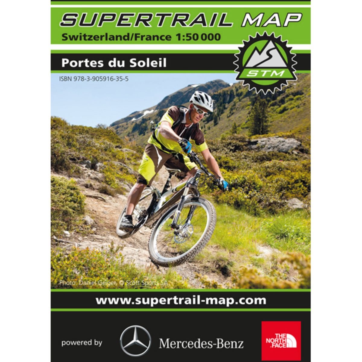 Supertrail Map Portes du Soleil: Maßstab 1:50 000: Reiß- und wasserfest Leisure, Home & Garden