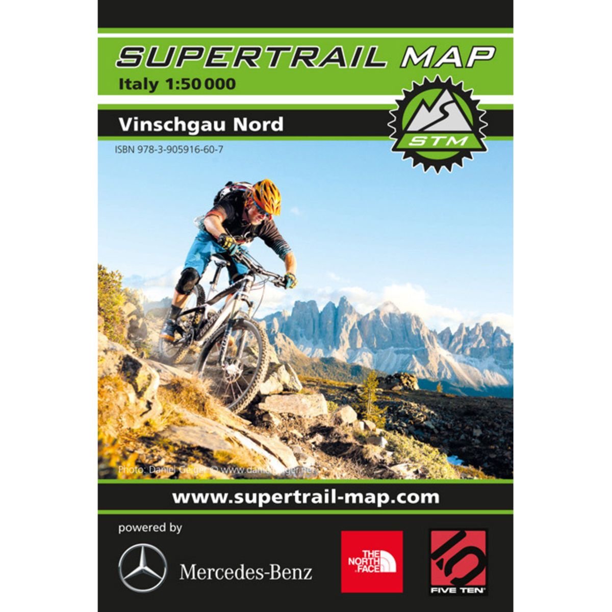 Supertrail Map Vinschgau Nord: Maßstab 1:50 000: Reiß- und wasserfest Leisure, Home & Garden