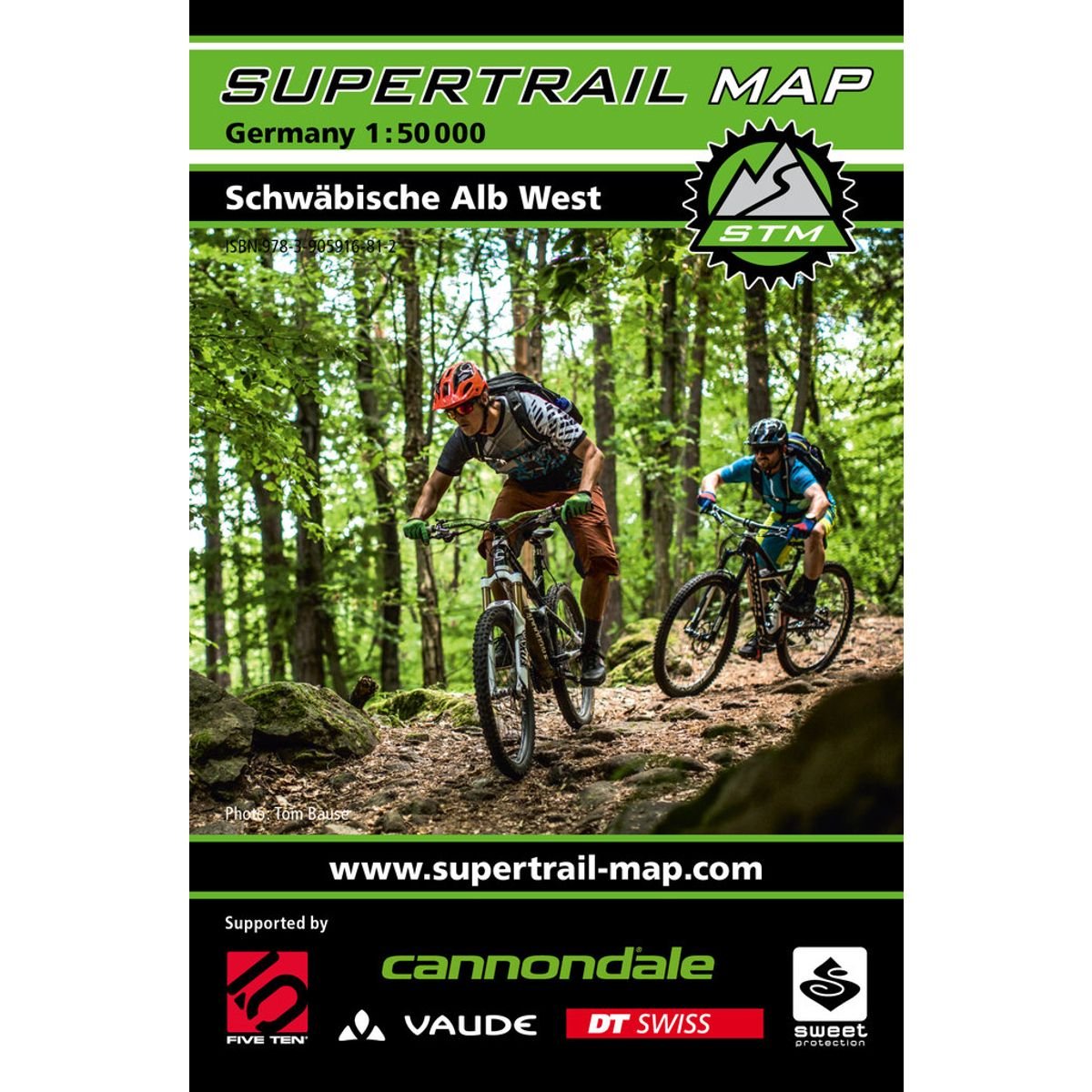 Supertrail Map Schwäbische Alb West: Maßstab 1:50.000 Leisure, Home & Garden