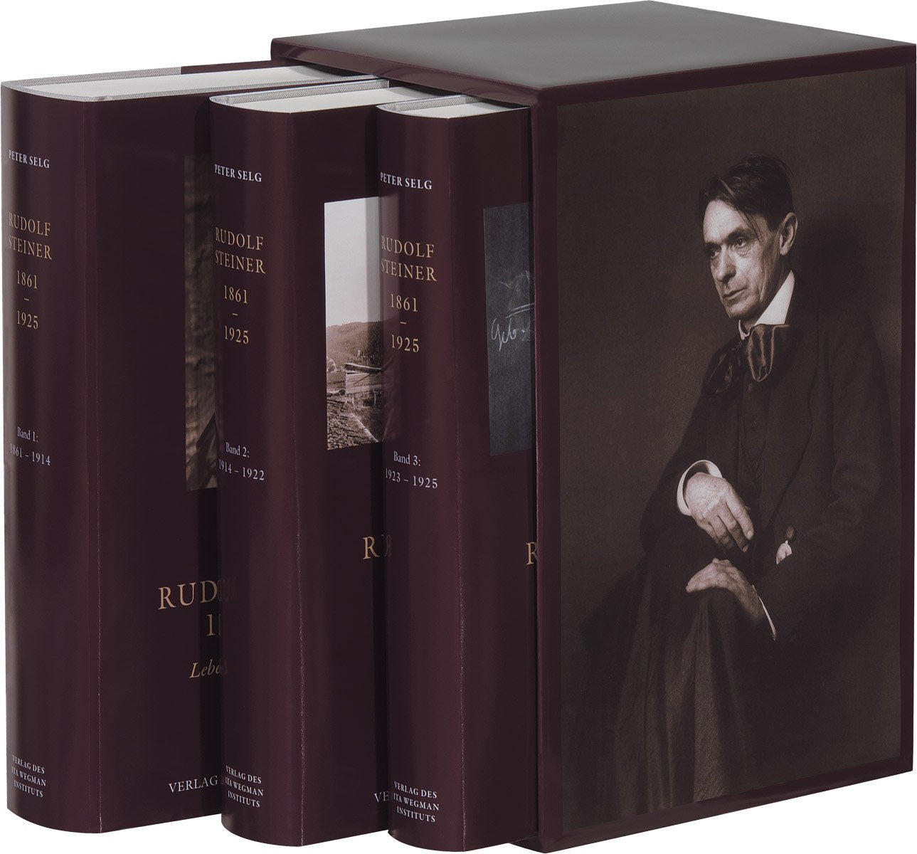 Rudolf Steiner 1861 - 1925. Lebens- und Werkgeschichte. 3 Bände im Schuber Memories