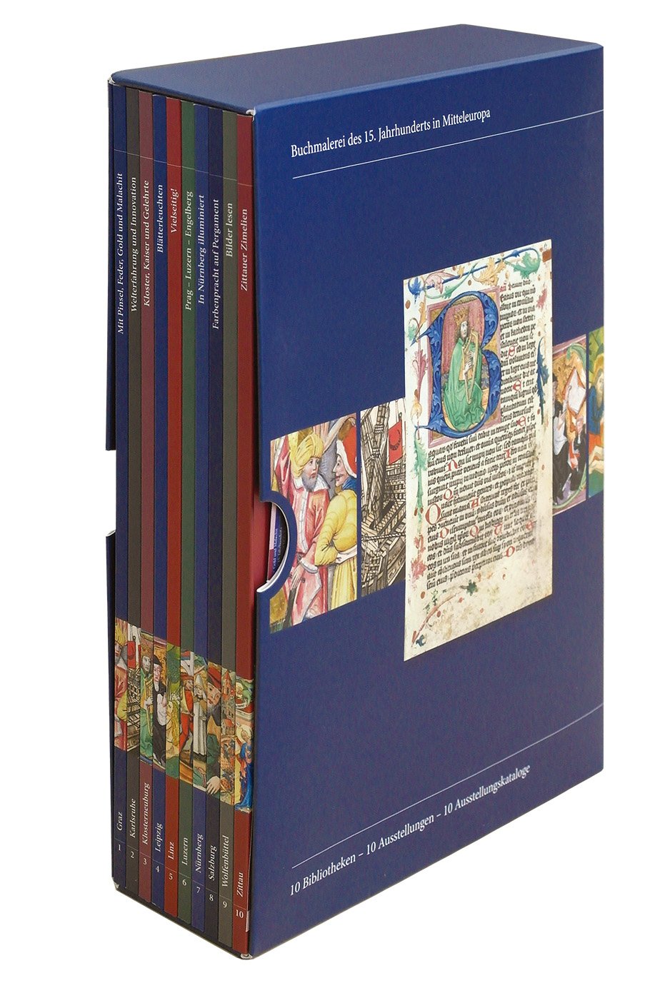 Buchmalerei des 15. Jahrhunderts in Mitteleuropa.: 10 Bibliotheken, 10 Ausstellungen, 10 Kataloge (Buchmalerei des 15. Jahrhunderts in Mitteleuropa / Herausgegeben von Jeffrey F. Hamburger) Film, Art & Culture