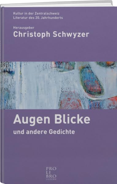 Augen Blicke: und andere Gedichte Contemporary literature