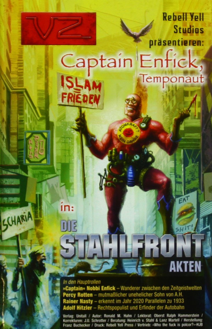 Captain Enfick in: Die Stahlfront-Akten (Verbotene Zone) Contemporary literature