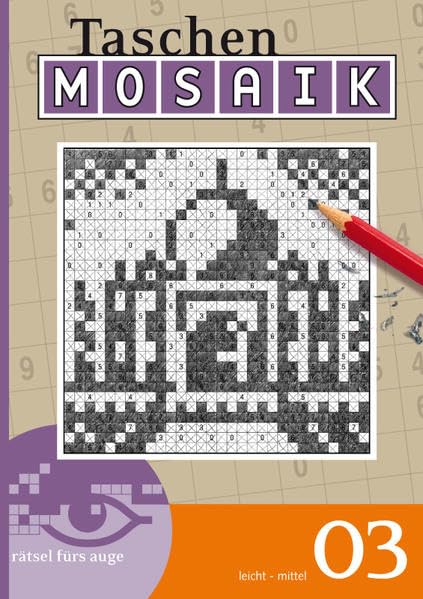 Taschen-Mosaik.Bd.3: Schwierigkeitsgrad leicht bis mittel Manga