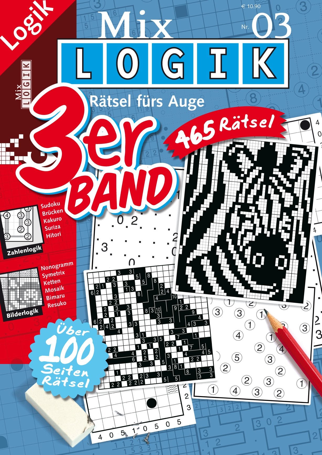 Mix-Logik 3er-Band Nr 3 (Mix Logik 3er-Band: Logik-Rätsel) Manga