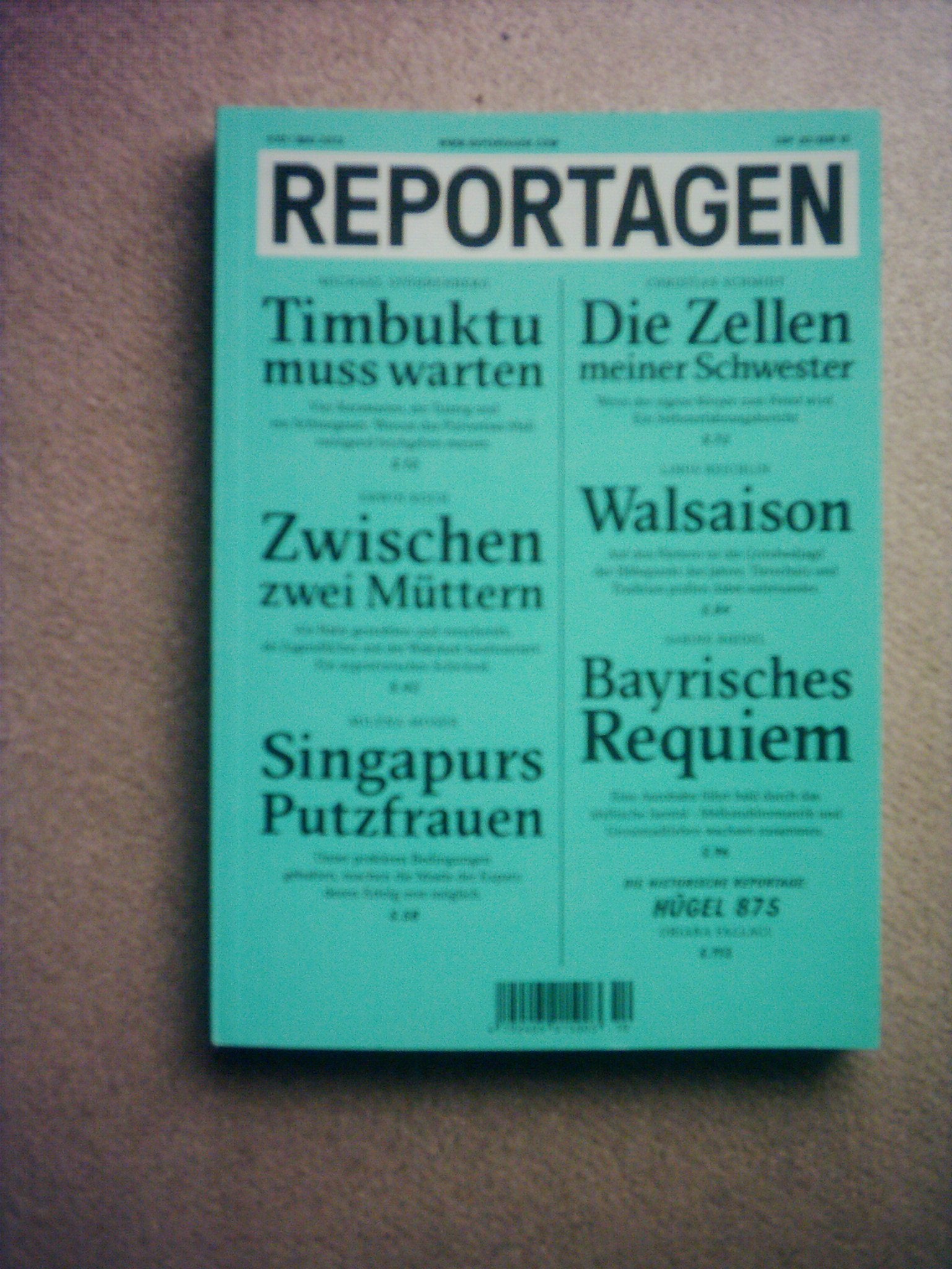 Reportagen.Bd.4 (April/Mai 2012) Law