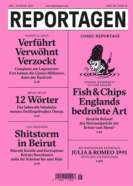 Reportagen #56: Das unabhängige Magazin für erzählte Gegenwart Contemporary literature