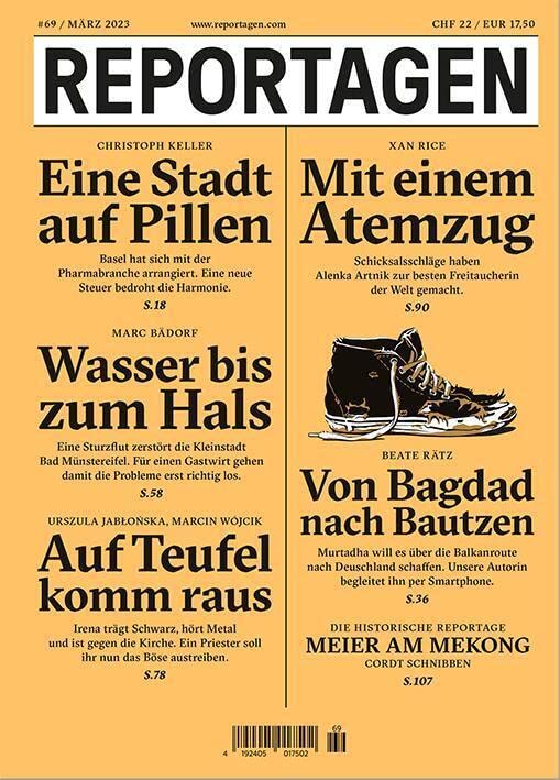 Reportagen #69: Das unabhängige Magazin für erzählte Gegenwart Contemporary literature Books