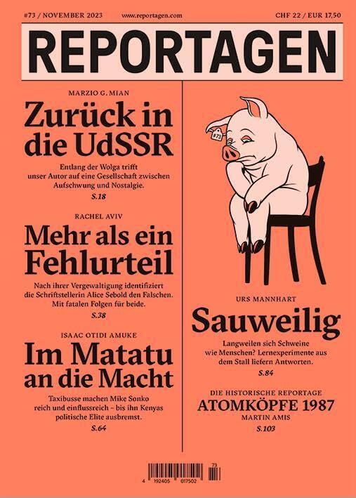 Reportagen #73: Das unabhängige Magazin für erzählte Gegenwart Contemporary literature