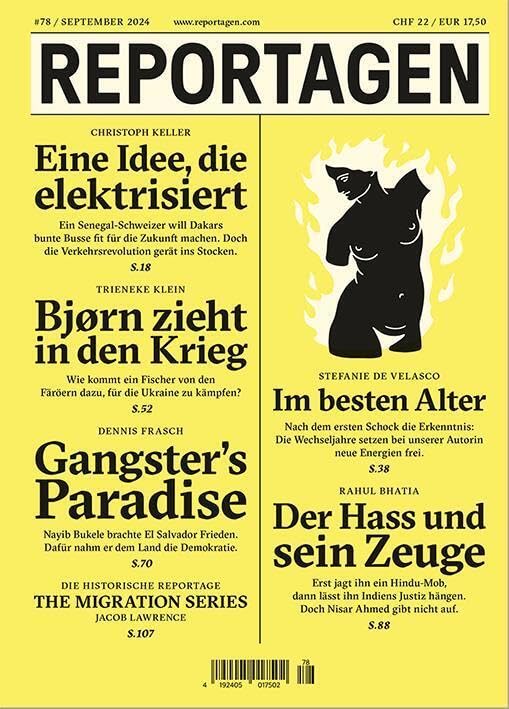 Reportagen #78: Das unabhängige Magazin für erzählte Gegenwart Contemporary literature