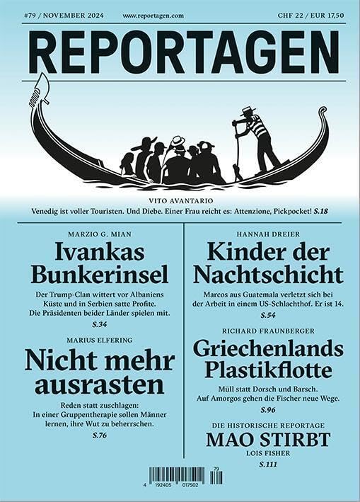 Reportagen #79: Das unabhängige Magazin für erzählte Gegenwart Contemporary literature