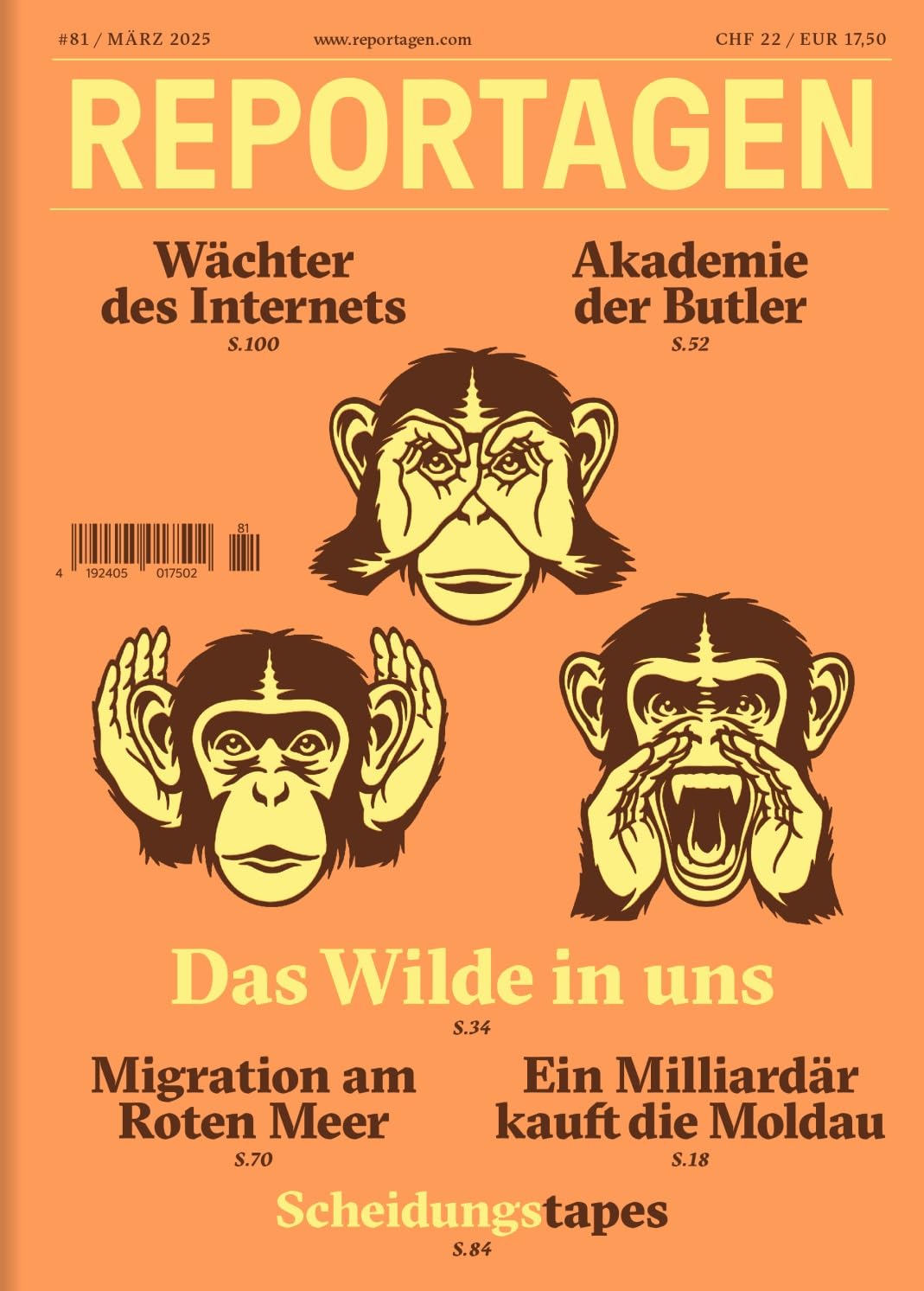 Reportagen #81: Das unabhängige Magazin für erzählte Gegenwart Contemporary literature