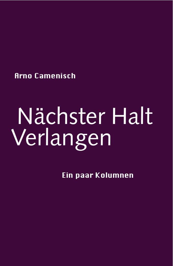 Nächster Halt Verlangen Contemporary literature