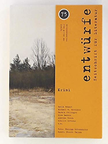 ENTWÜRFE Nr. 75: Krimi book