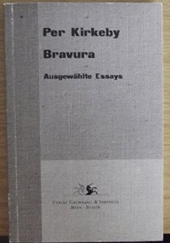 Bravura: Ausgewählte Essays aus "Bravura" und "Naturens Blyant" Film, Art & Culture