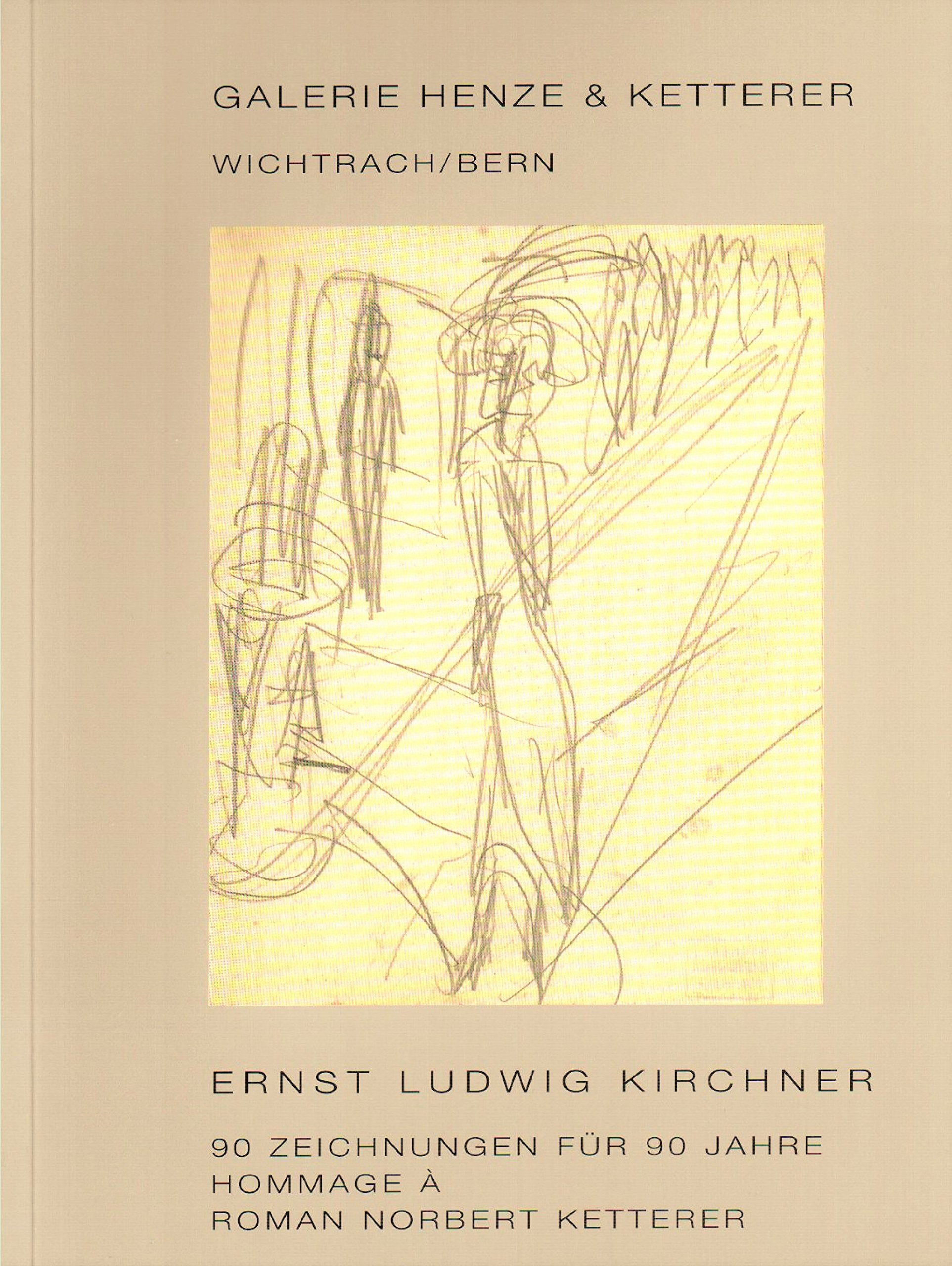 Ernst Ludwig Kirchner. 90 Zeichnungen für 90 Jahre. Hommage a Roman Norbert Ketterer Film, Art & Culture
