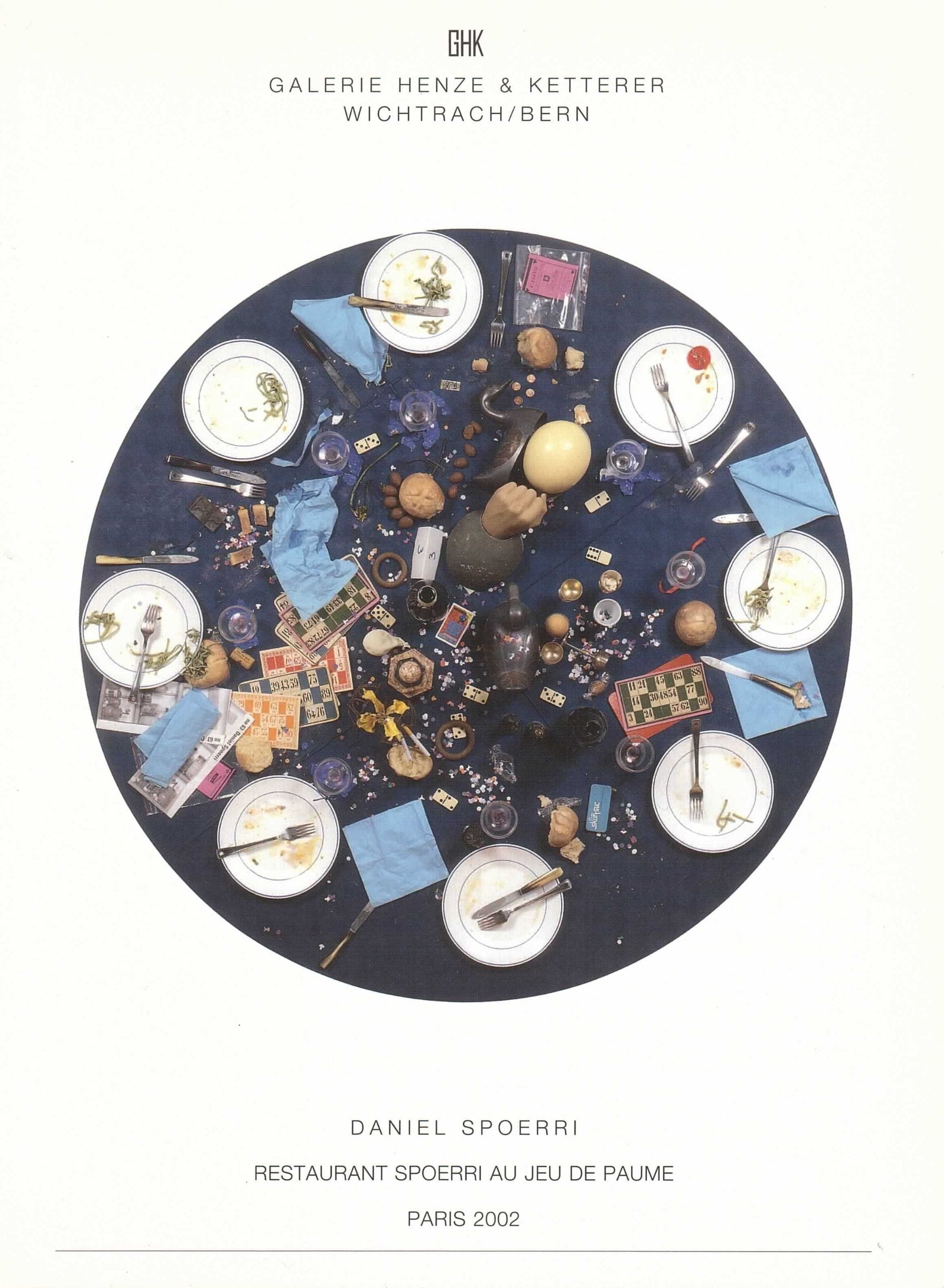 Daniel Spoerri: Restaurant Spoerri au Jeu de Paume Paris 2002 - Henze, Wolfgang book