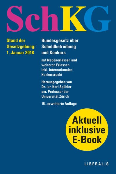 SchKG: Bundesgesetz über Schuldbetreibung und Konkurs Books