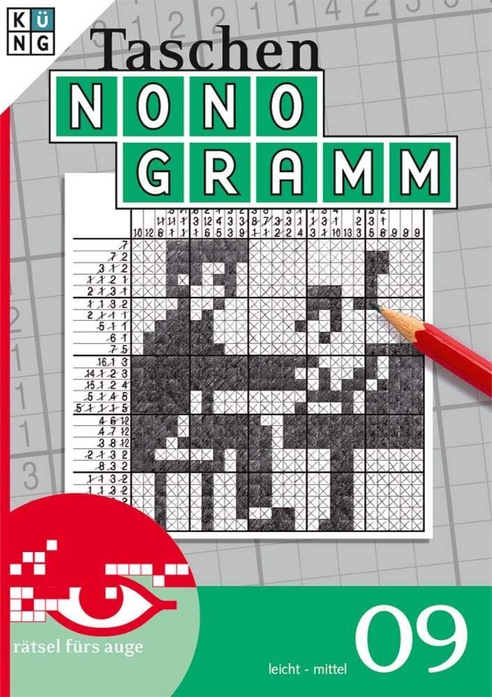Taschen-Nonogramm 09: Rätsel fürs Auge (Taschen-Nonogramm Taschenbuch: Logik-Rätsel) Manga
