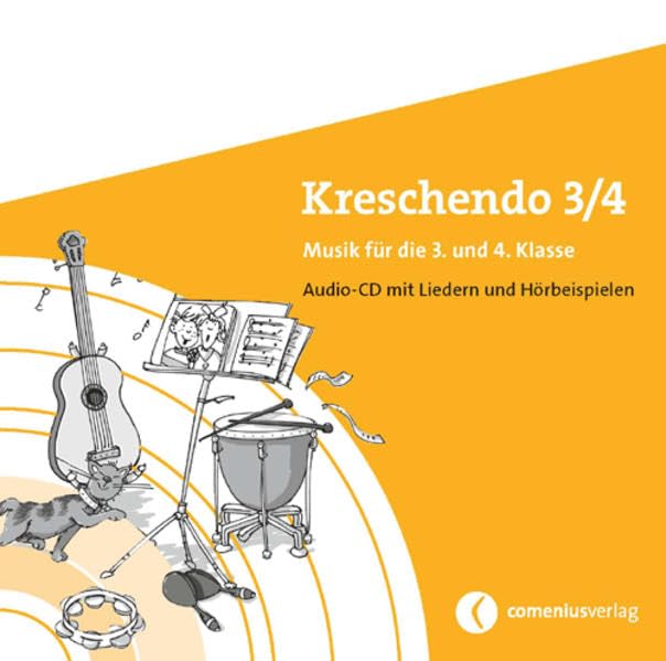 Kreschendo 3/4 / Kreschendo: Audio-CD mit Liedern und Hörbeispielen Learning & Reference