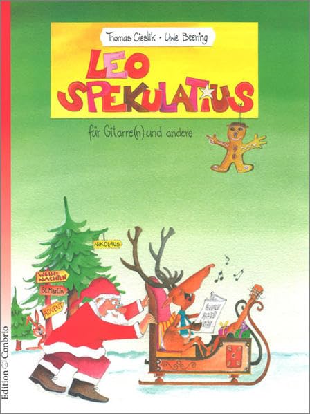 Leo Spekulatius: Martins-, Nikolaus-, Advents- und Weihnachtslieder für Gitarre/Gesang mit Begleitstimme Sheet Music