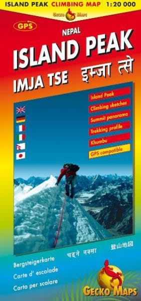 Island Peak /Imja Tse. Climbing Map /Bergsteigerkarte. 1:20'000 Island Peak, Climbing sketsches, Summit panorama, Trekking profile, Khumbu, GPS compatible1:1,6 Mio. Monasteries, Pilgrimage, Sacred Places, GPS-Compatible / Index Leisure, Home & Garden