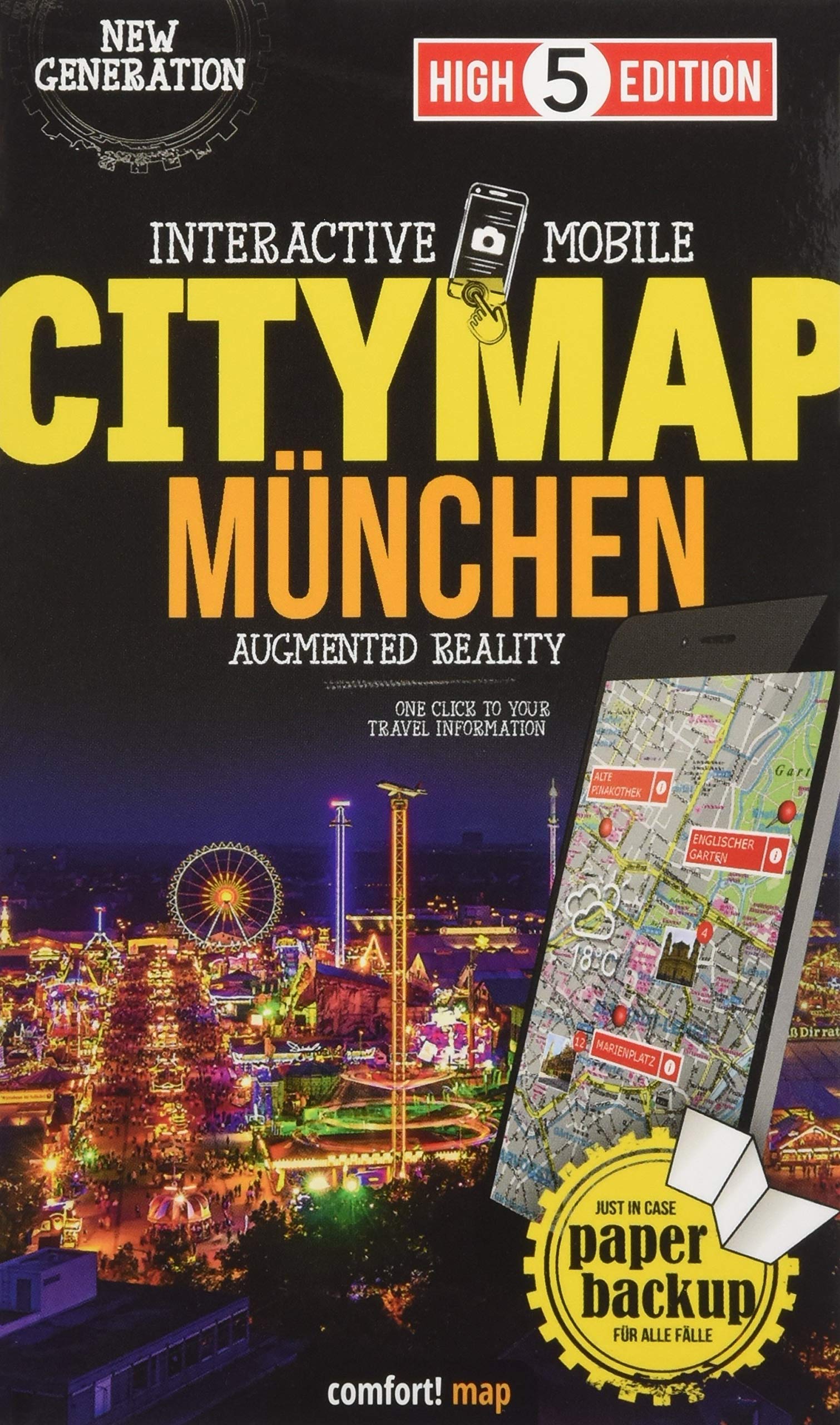 Interactive Mobile CITYMAP München Leisure, Home & Garden