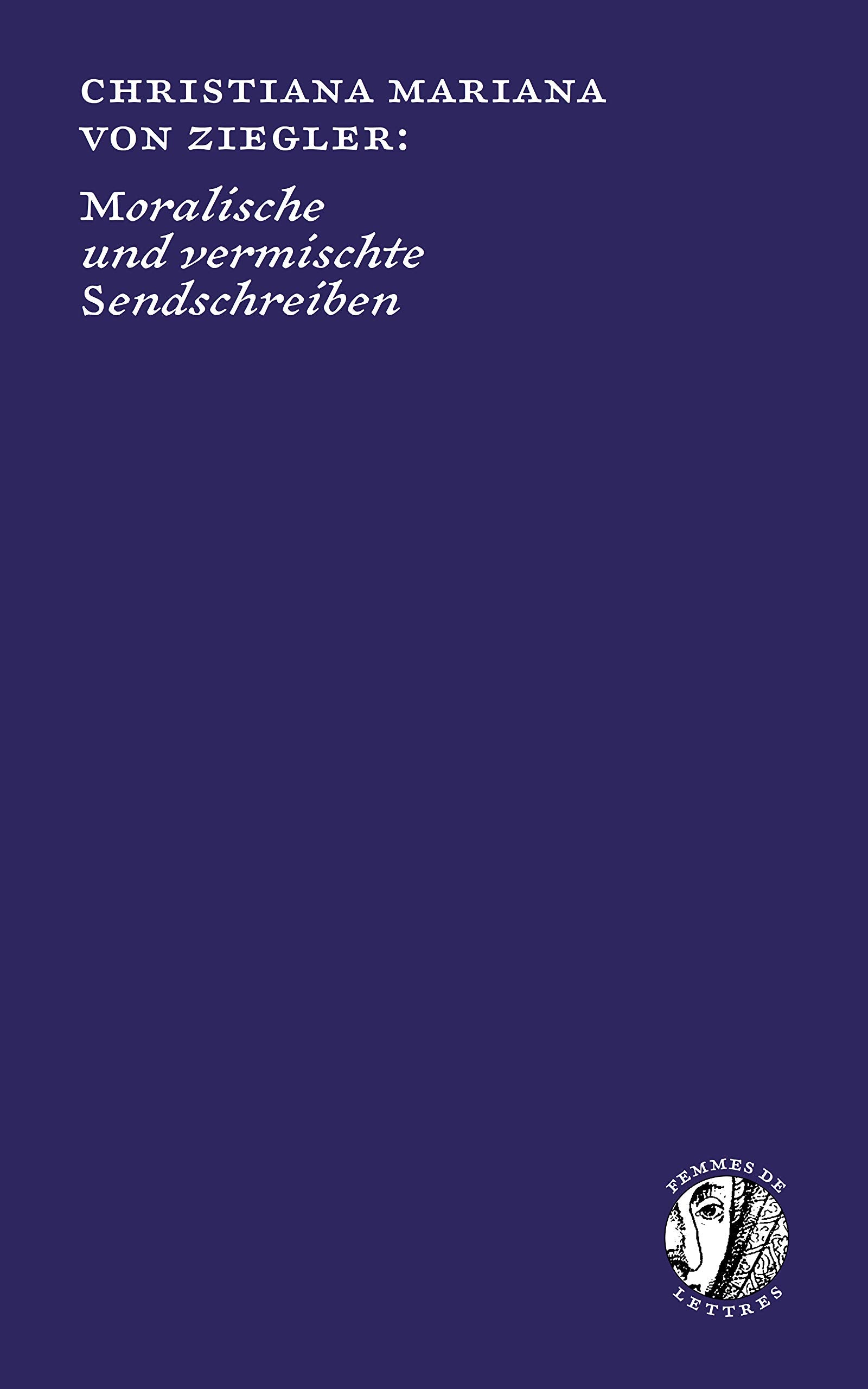 Moralische und vermischte Sendschreiben book