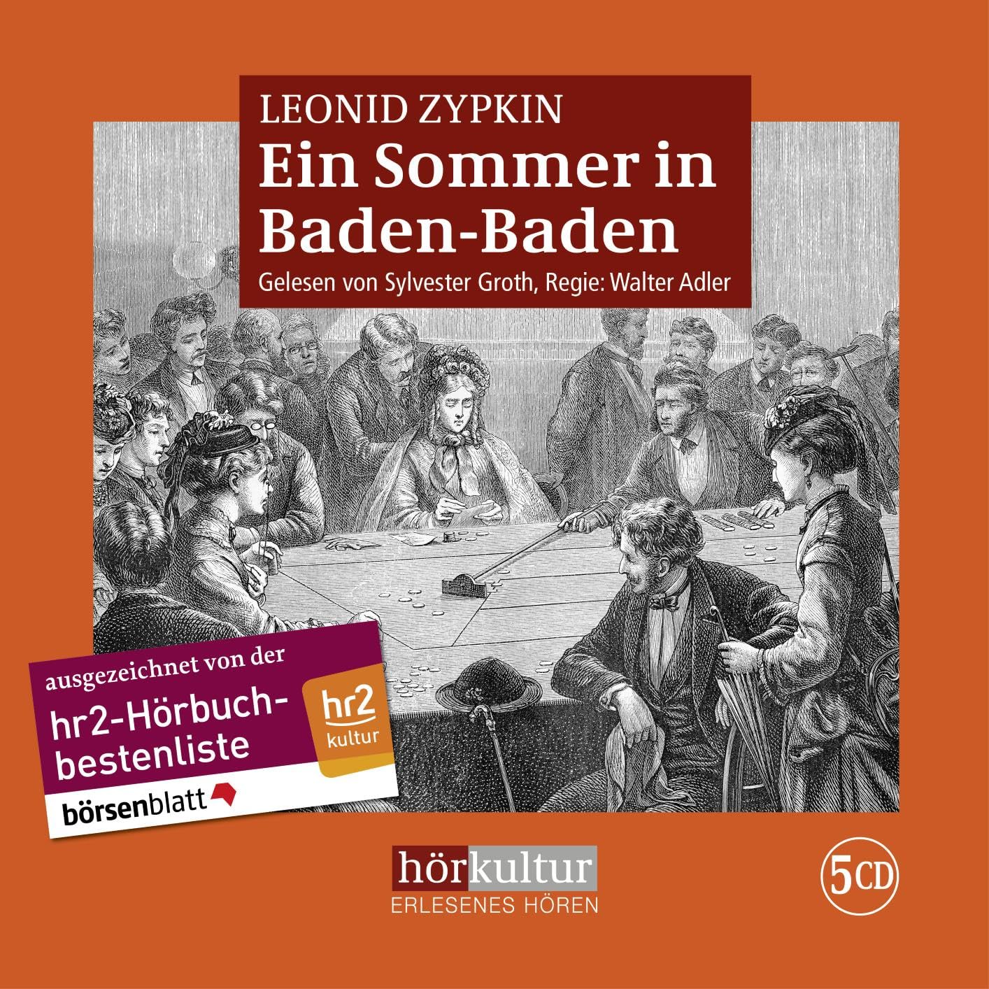 Ein Sommer in Baden-Baden: CD Standard Audio Format, Lesung Contemporary literature