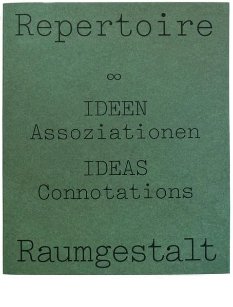 Repertoire 8: Ideen / Assoziationen, Oda Pälmke Books