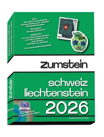 ZUMSTEIN Schweiz/Liechtenstein Briefmarken-Katalog 2026 Books