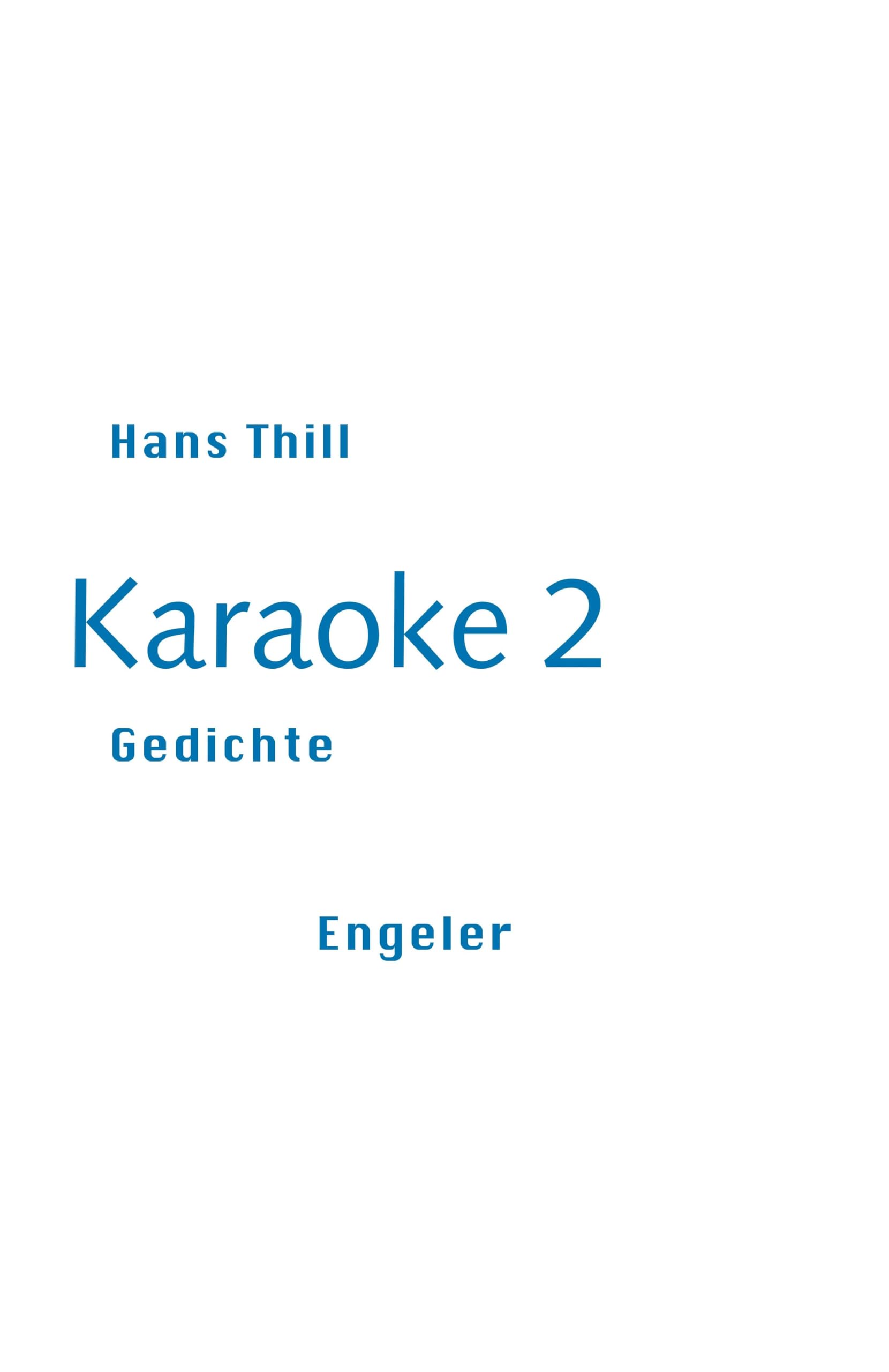 Karaoke 2 Poetry