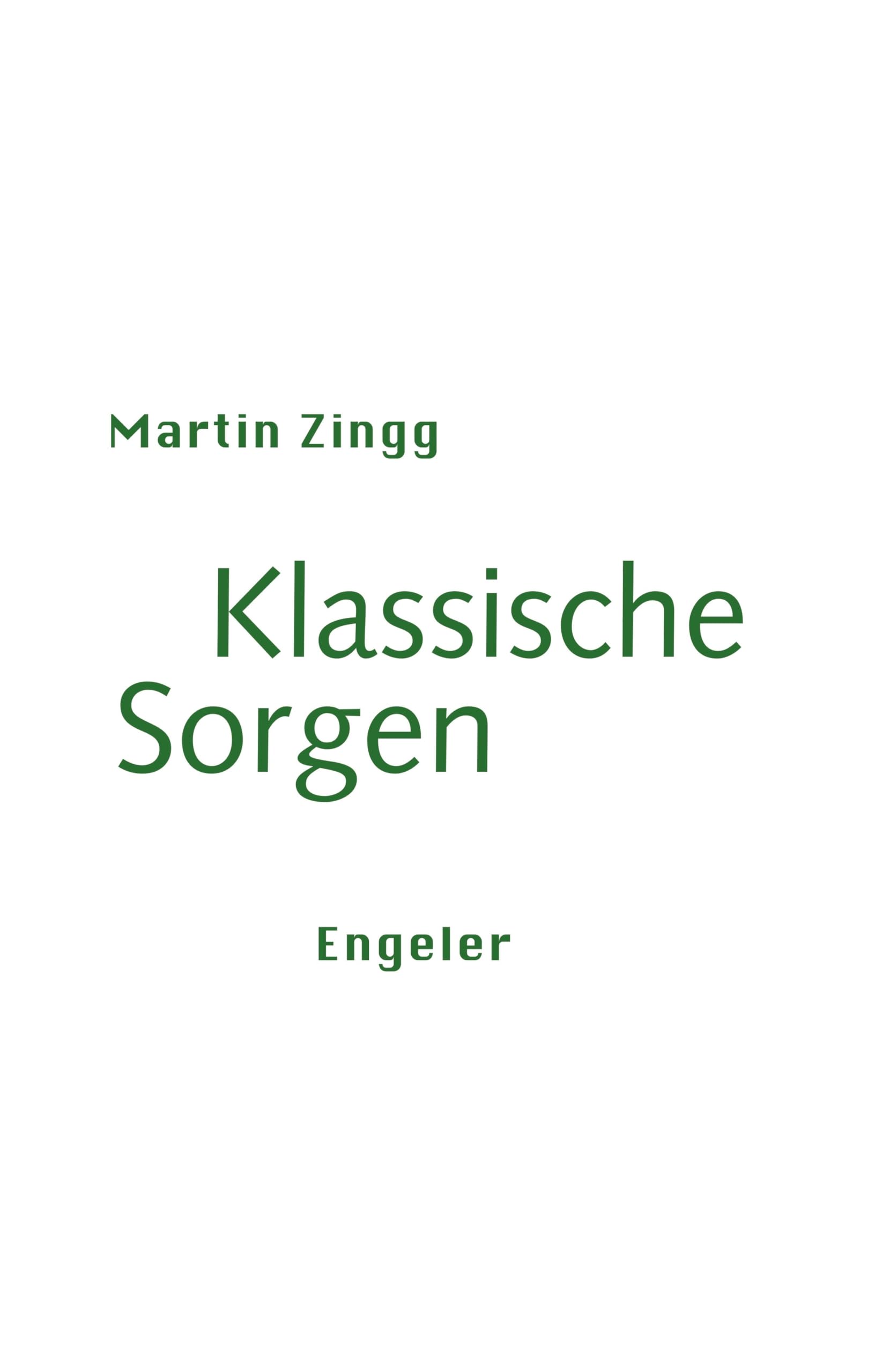 Product Image: Klassische Sorgen