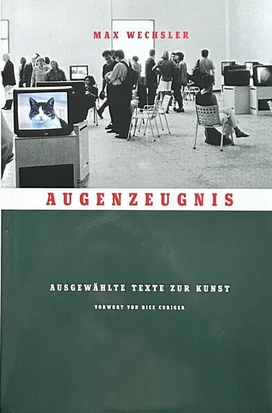 Augenzeugnis: Ausgewählte Texte zur Kunst. Mit e. Vorw. v. Bice Curiger Film, Art & Culture