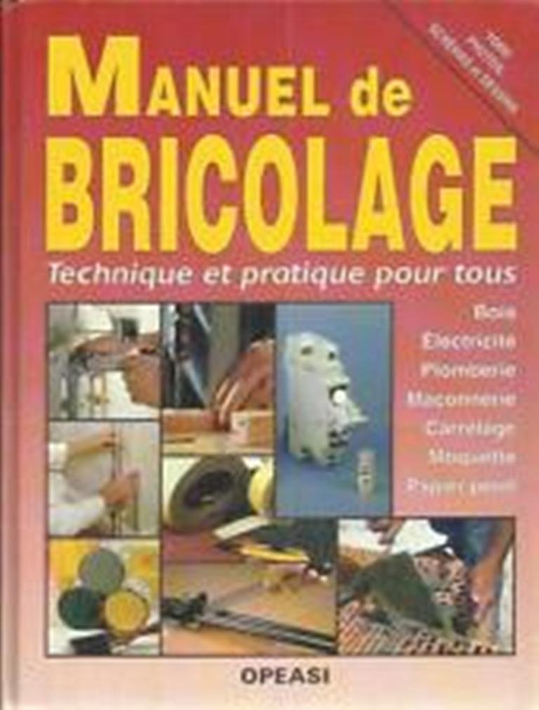 MANUEL DE BRICOLAGE technique et pratique pour tous - bois electricité plomberie maçonnerie carrelage moquette papier peint Books