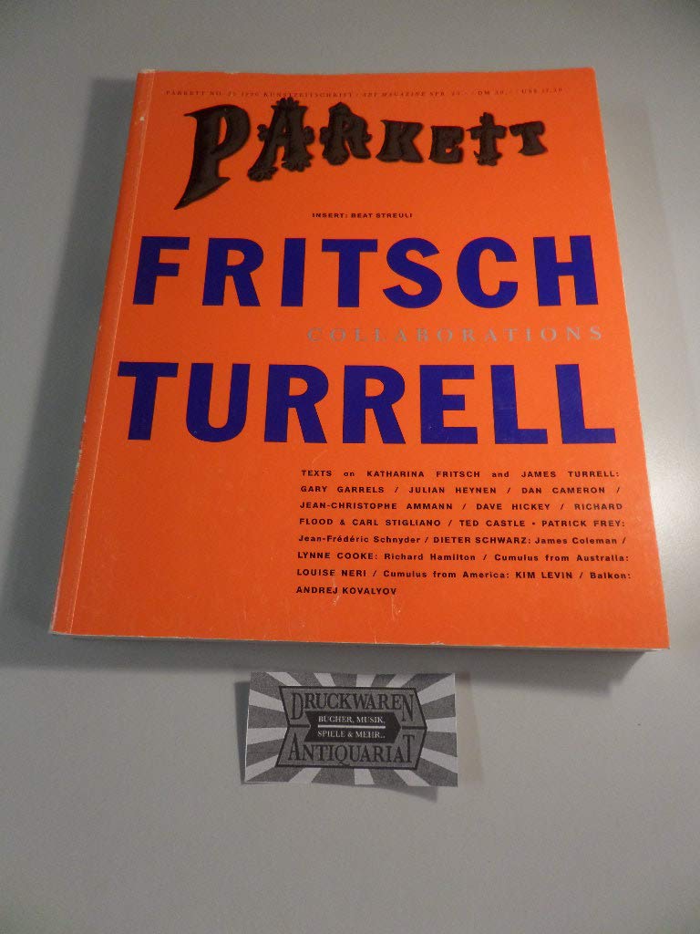 James Turrell and Katharina Fritsch (Parkett Art Magazine Ser No. 25) Art & Literature