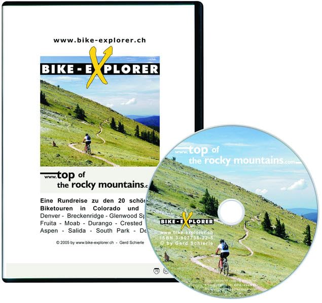 BIKE-EXPLORER Top of the Rocky Mountains, CD-ROM: Eine Reise zu den 20 schönsten Biketouren in Colorado und Utah (Denver - Breckenridge - Glenwood ... Butte - Aspen - Salida - South Park - Denver) Leisure, Home & Garden