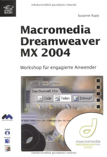 Macromedia Dreamweaver MX 2004, inkl. CD-Rom Books