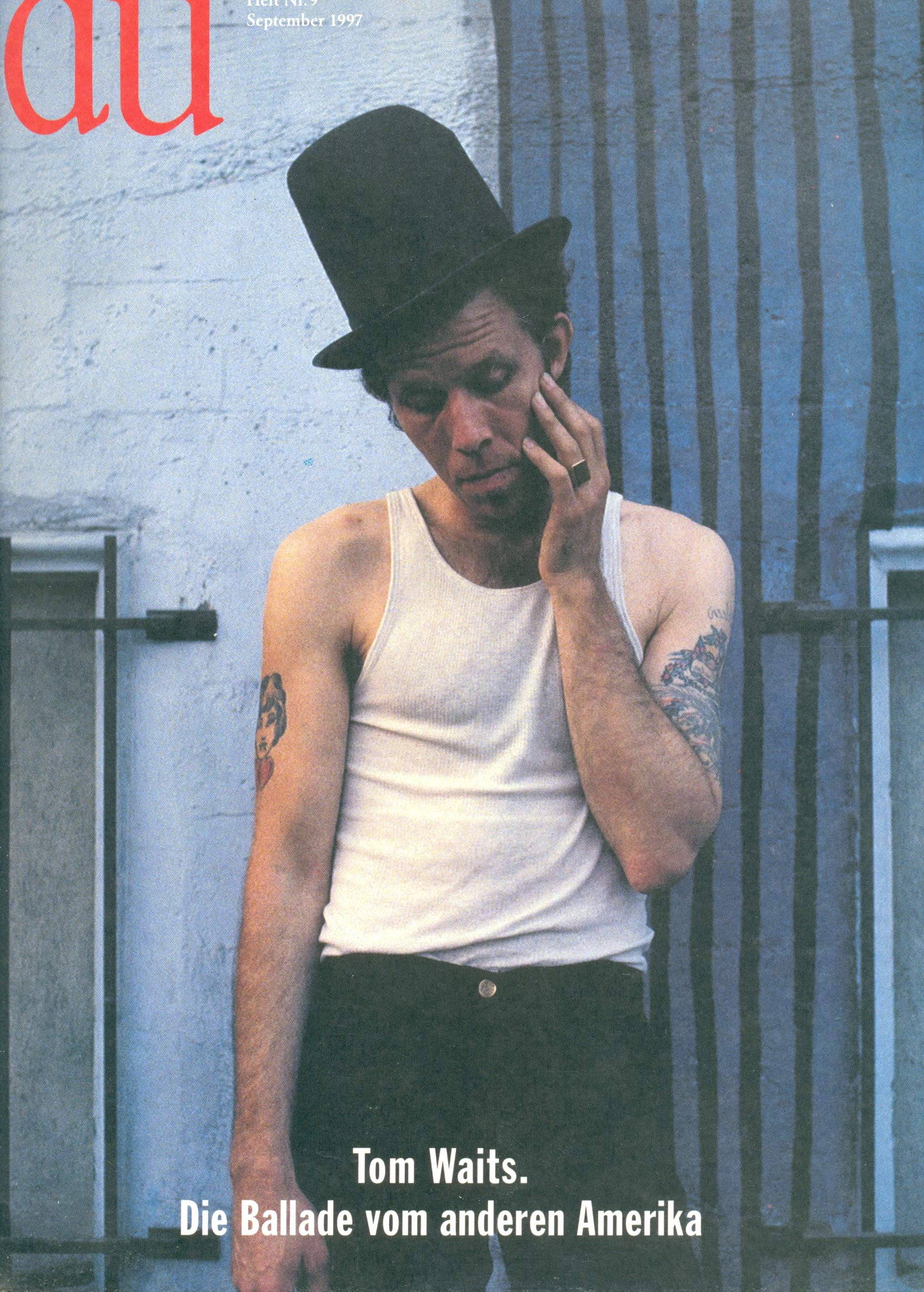 du - Zeitschrift für Kultur: Du, Nr.9, Tom Waits. Die Ballade vom anderen Amerika Arts & Music