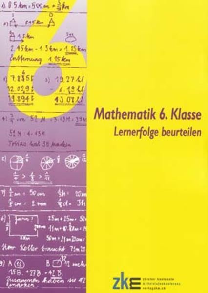 Mathematik 6. Klasse: Lernerfolge beurteilen Study Guides