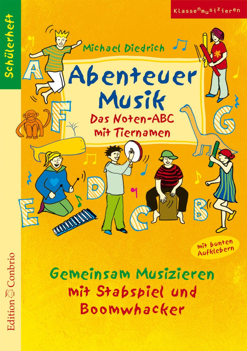 Abenteuer Musik - Das Noten-ABC mit Tiernamen Sheet Music