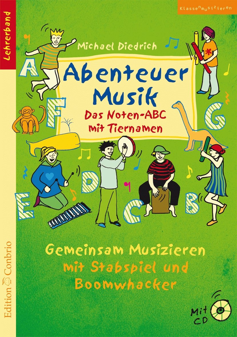Abenteuer Musik - Das Noten-ABC mit Tiernamen Sheet Music