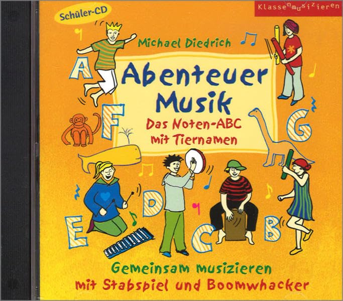 Abenteuer Musik - Das Noten-ABC mit Tiernamen Sheet Music
