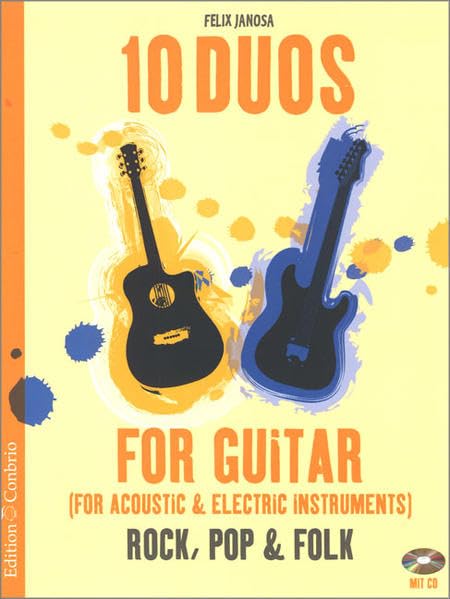 10 Duos for Acoustic & Electric Guitar Sheet Music