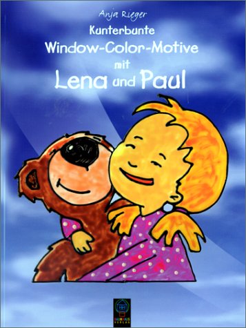 Kunterbunte Window-Color-Motive mit Lena und Paul Books