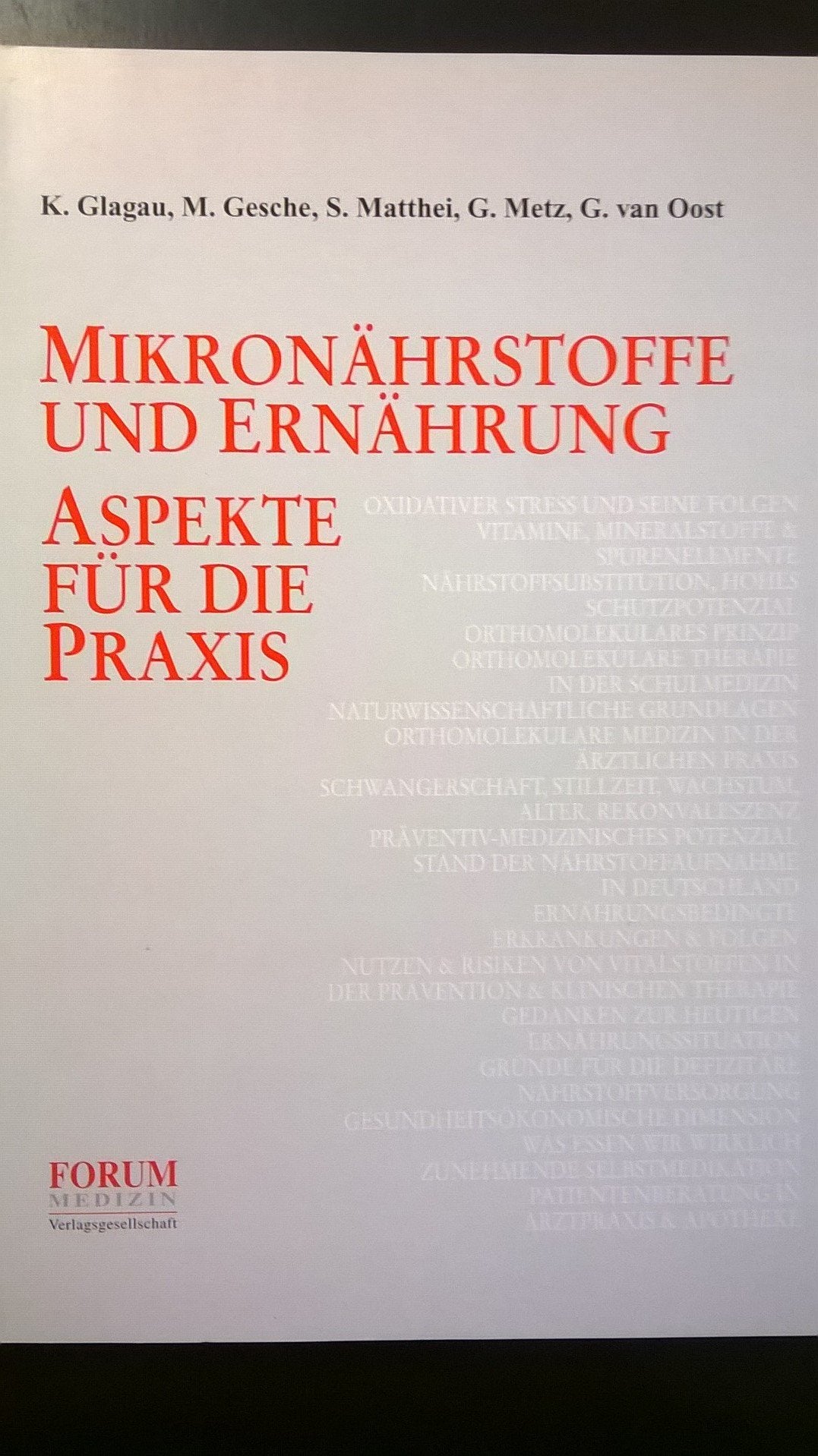 Mikronährstoffe und Ernährung - Aspekte für die Praxis Books