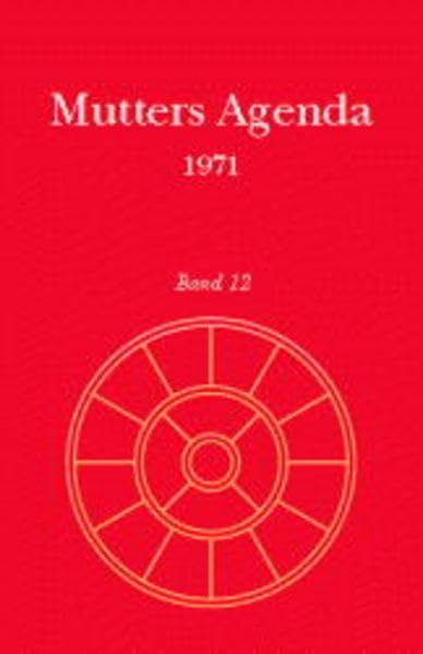 Agenda der Supramentalen Aktion auf der Erde / Mutters Agenda 1971: Band 12: BD 12 book