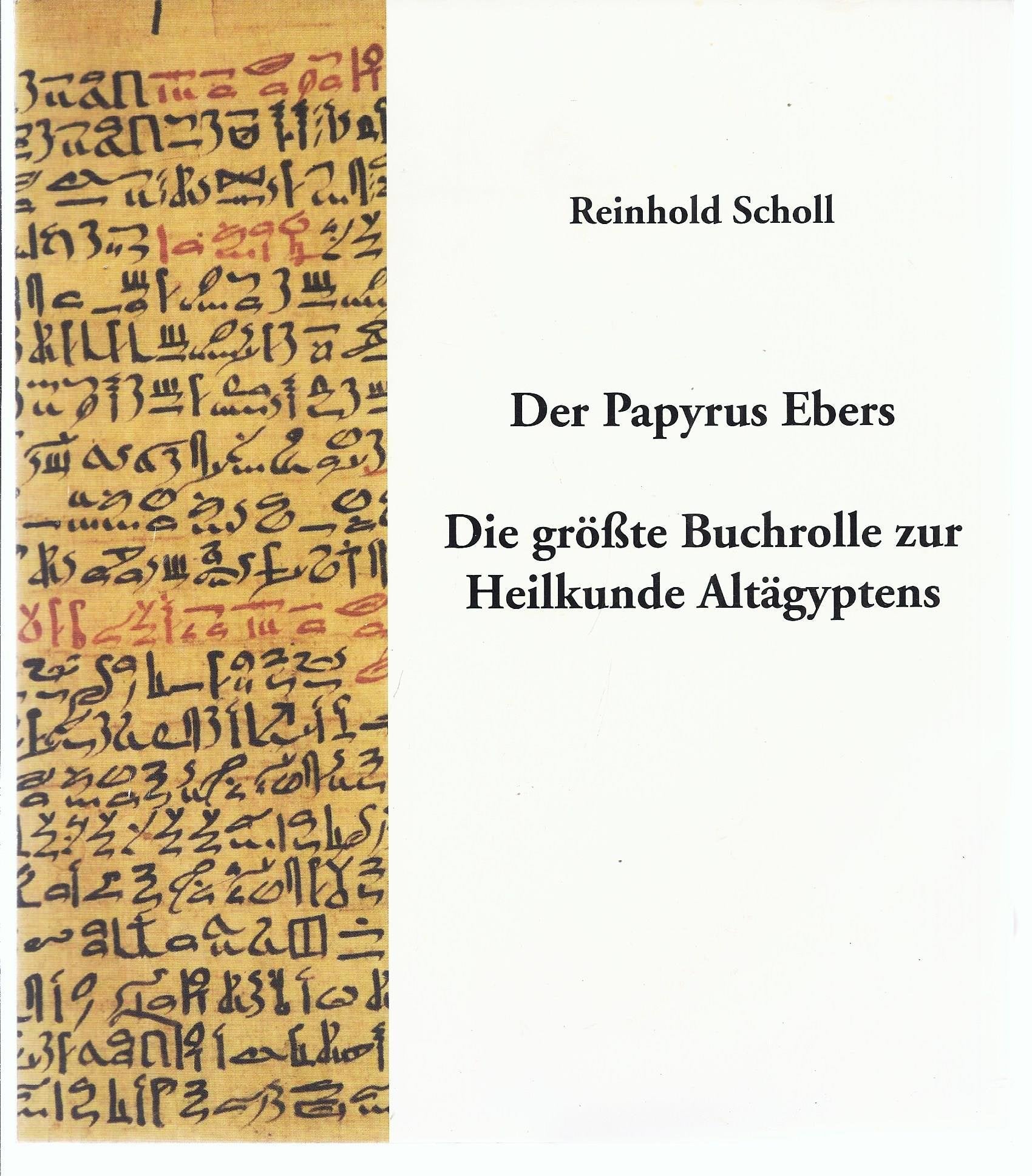 Der Papyrus Ebers: Die grösste Buchrolle zur Heilkunde Altägyptens (Livre en allemand) book